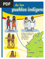 Mapa de Comunidades Indígenas en Colombia | PDF