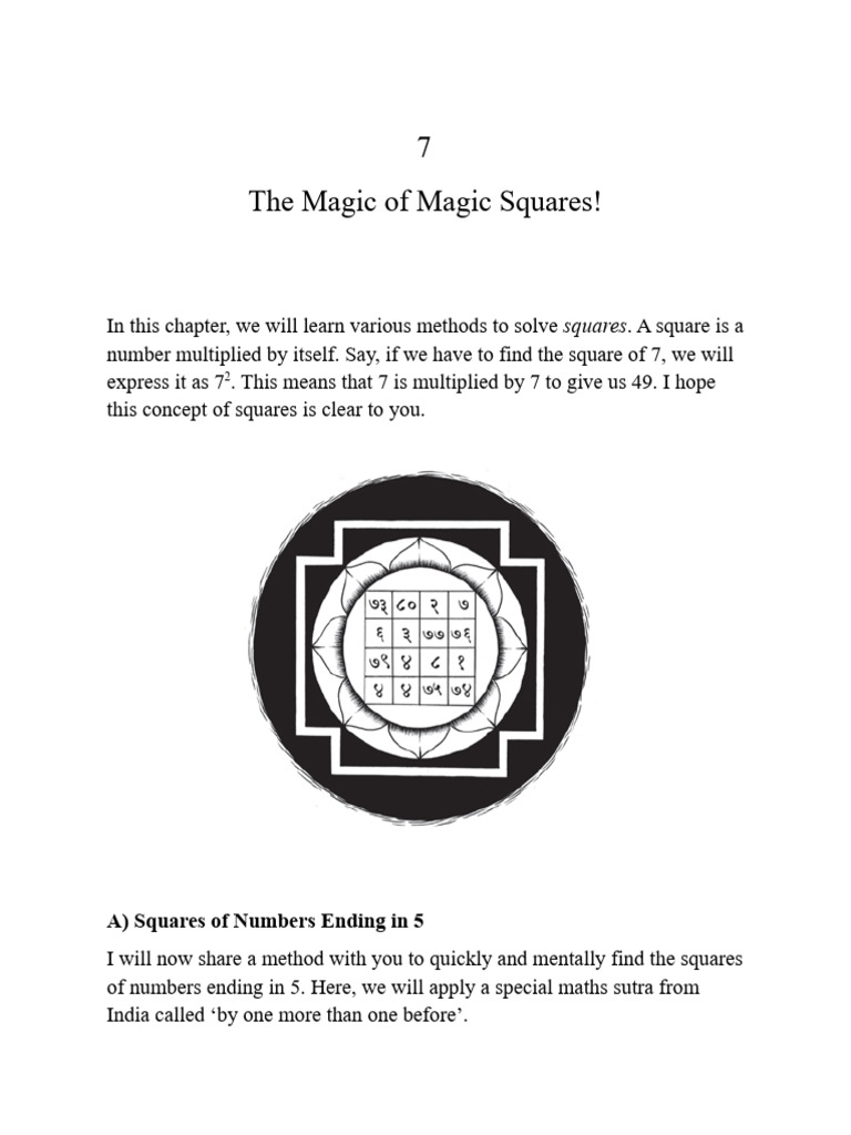 Exploring 3x3 Magic Squares | PDF | Numbers | Multiplication
