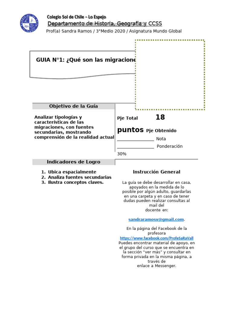 Actividades sobre Migraciones en el Aula | PDF | Migración humana