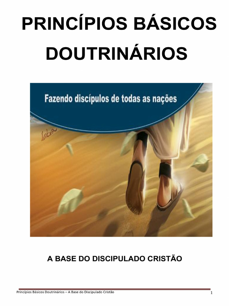 APOSTILA-DISCIPULADO - PDF 20250729 200009 0000 | PDF