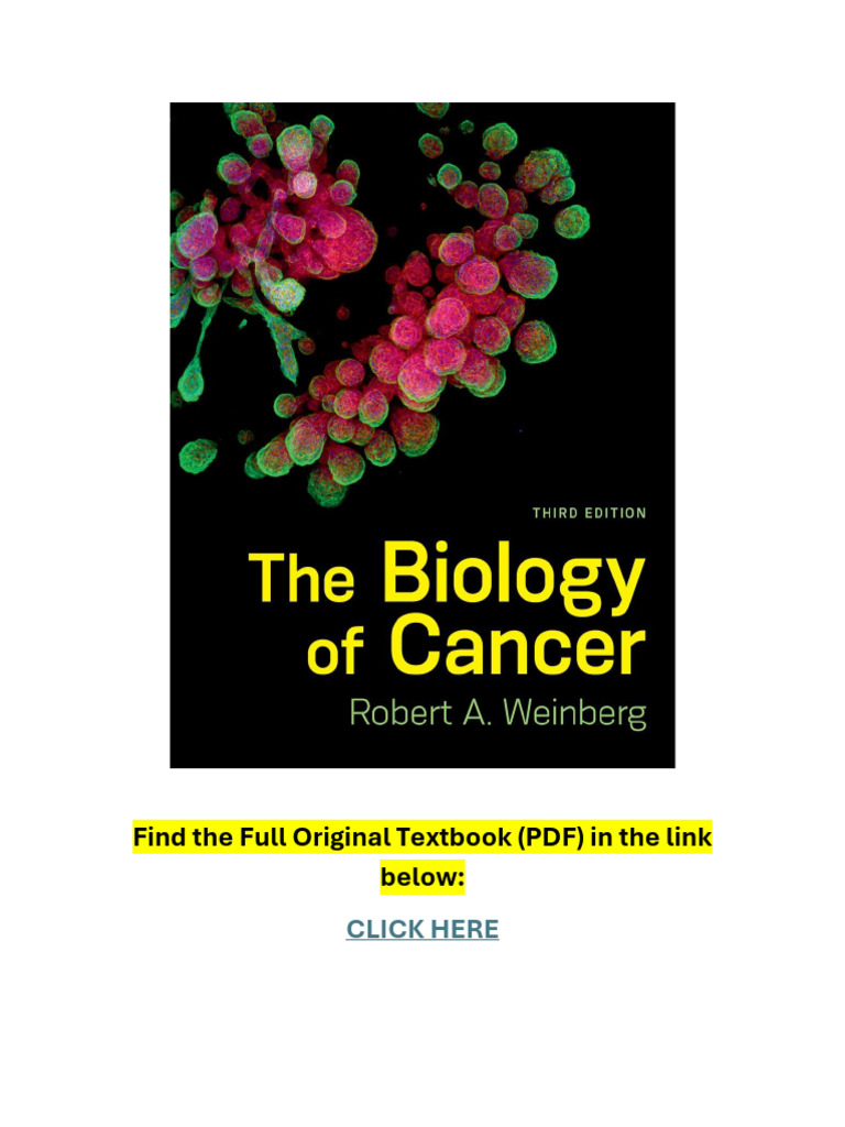 洋書 The Biology of Cancer, 3rd ed. The Biology of Cancer: 3rd Edition PDF | PDF | Apoptosis