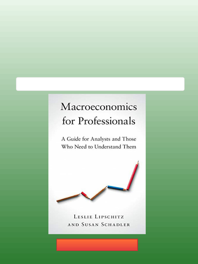 Macroeconomics for Professionals pdf download | PDF