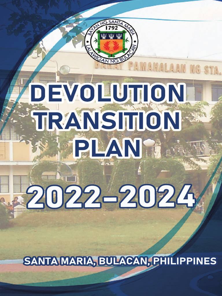Santa Maria Bulacan Devolution Plan 2022-2024 | PDF | Government