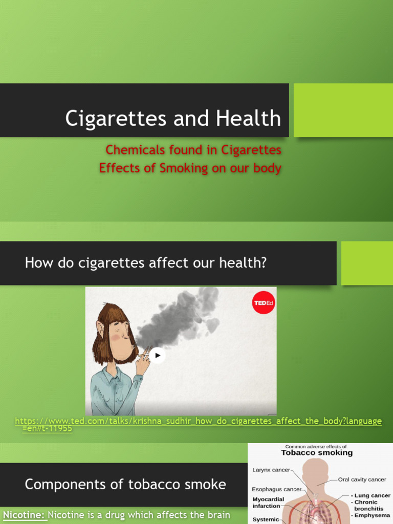 Cigarettes and Health | PDF | Tobacco Smoking | Addiction