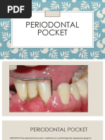 Classification of Periodontal Pockets | PDF | Periodontology | Epithelium