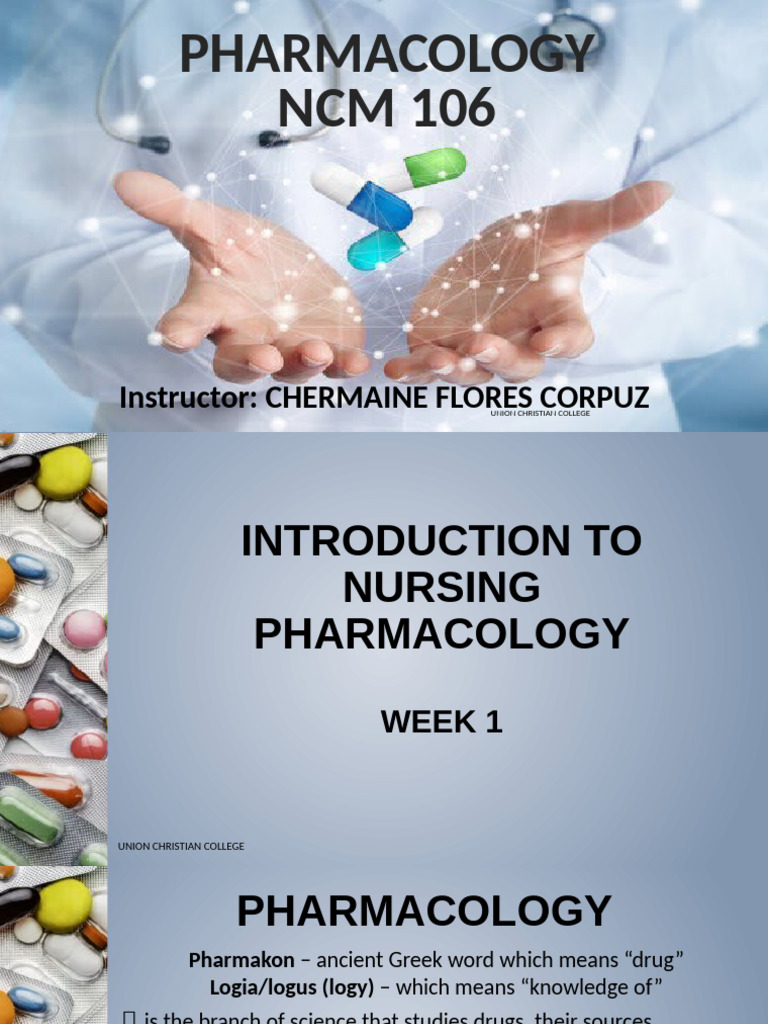 Introduction to Nursing Pharmacology | PDF | Pharmacology | Medicine