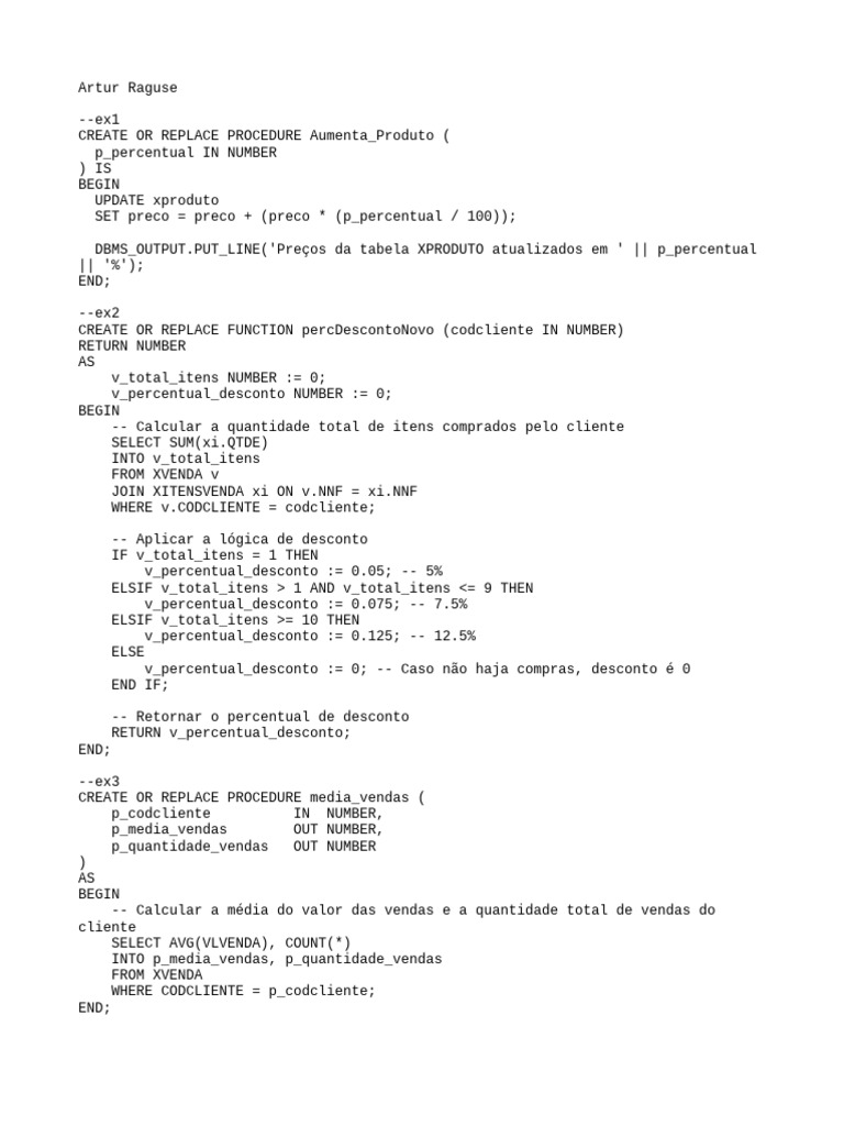 Exs Procedures | PDF