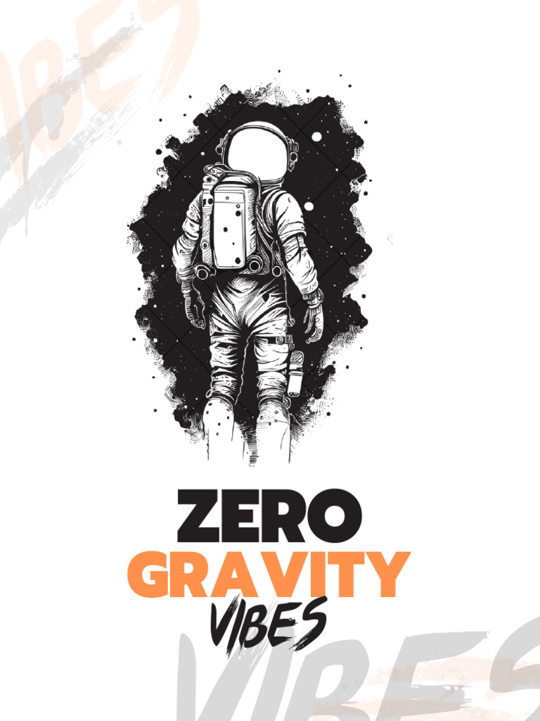 Black and Orange Illustrative and Futuristic T-Shirt - 20250116 ...