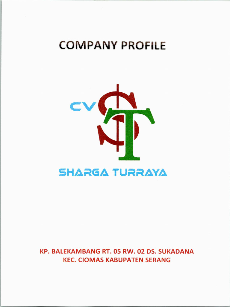 Company Profil Sharga | PDF