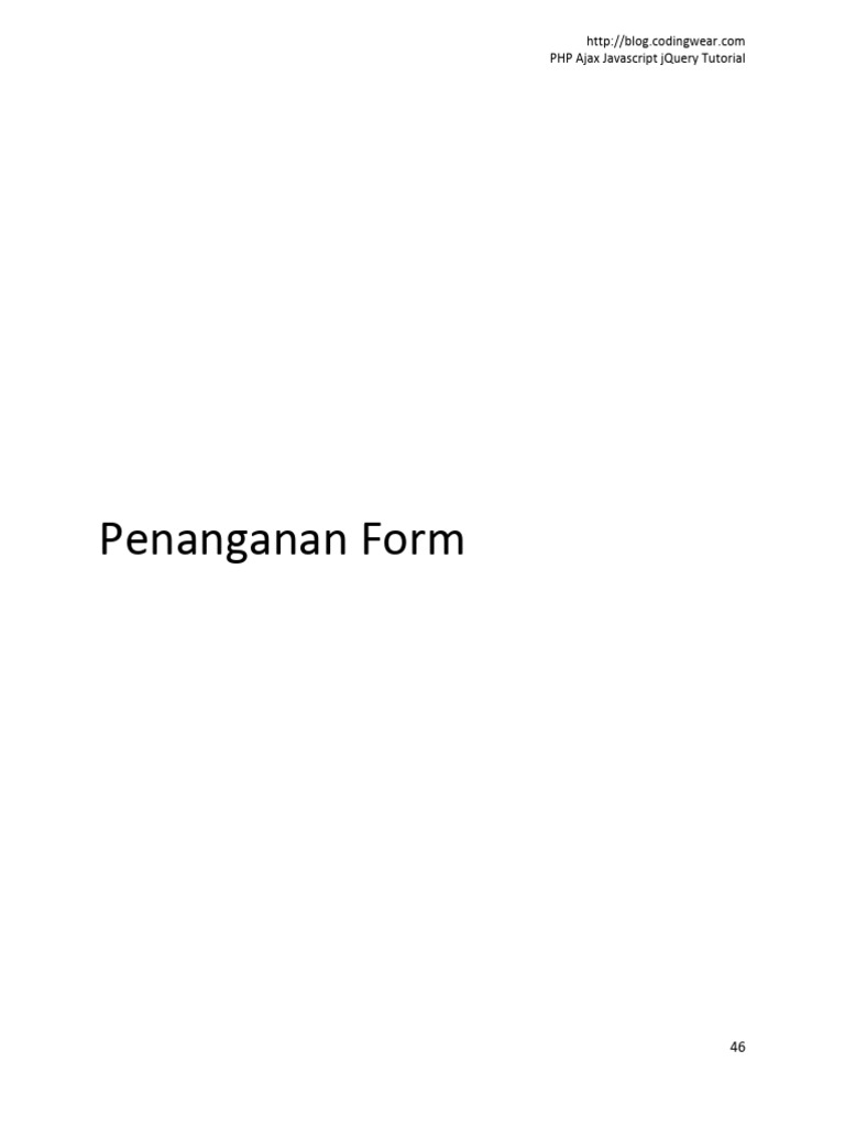 Belajar Javascript 46 | …