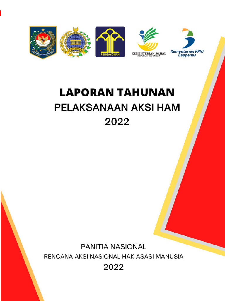 Laporan RANHAM 2022: Pelaksanaan dan Capaian | PDF