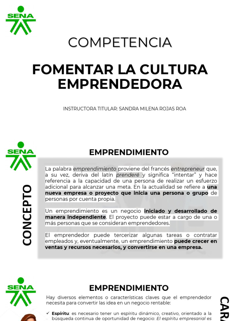 Claves del Emprendimiento Exitoso | PDF | Iniciativa empresarial ...