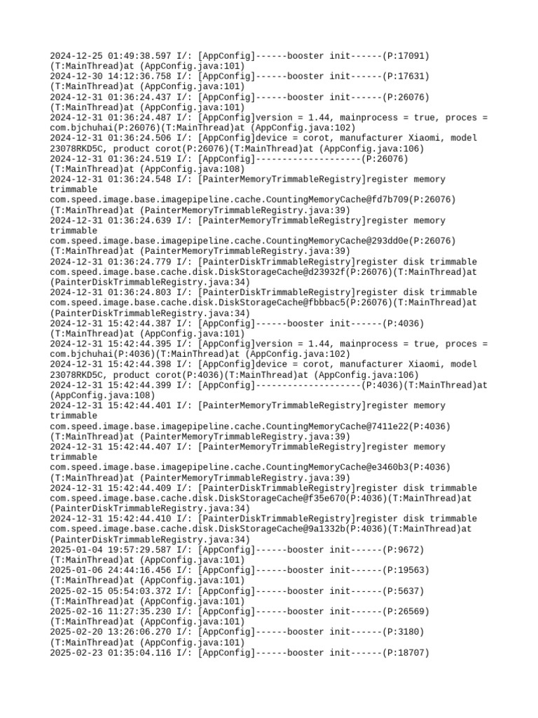 Logs | PDF | Computer Architecture | Computing