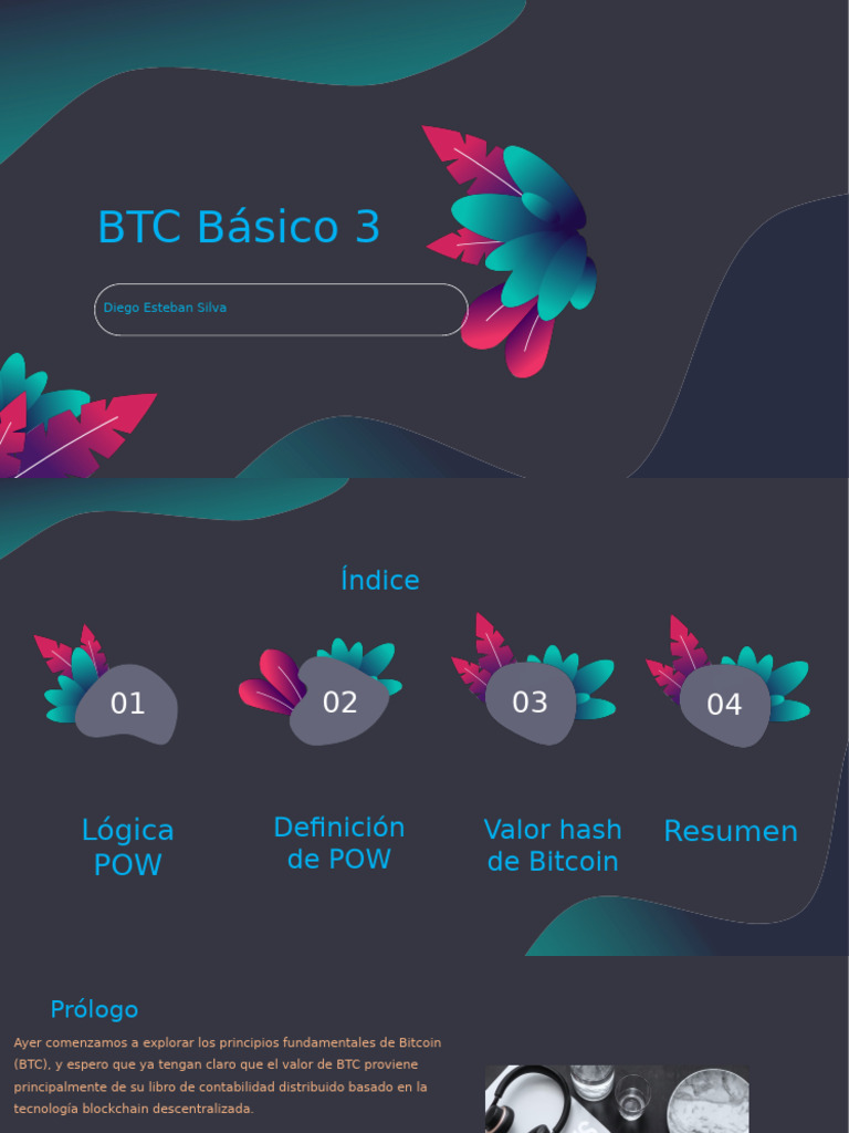 Lógica y Valor Hash de Bitcoin | PDF | Bitcoin | Precios