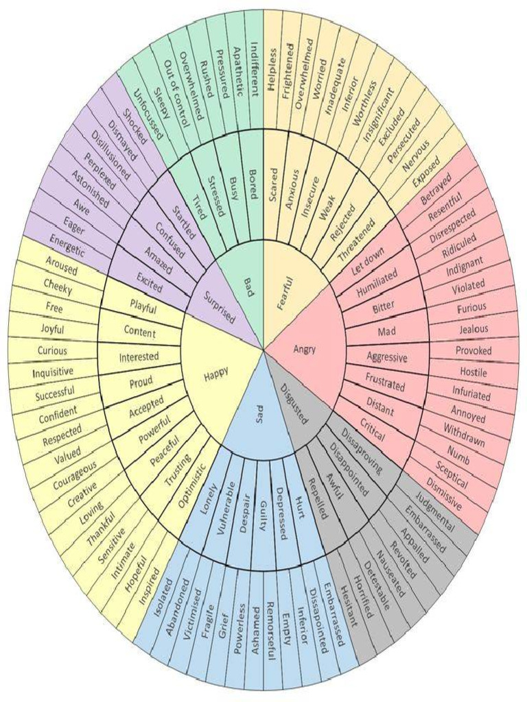Emotion Wheel | PDF