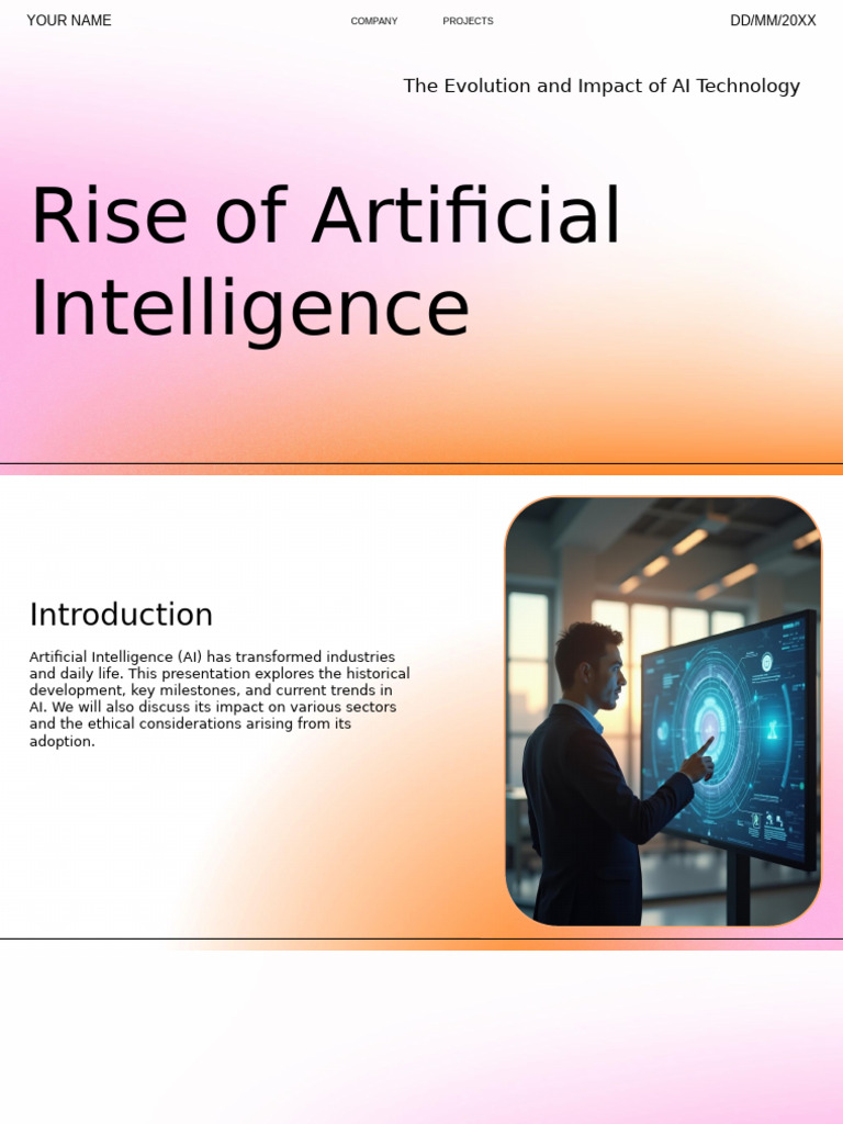 AI Technology: Evolution and Impact | PDF | Artificial Intelligence ...