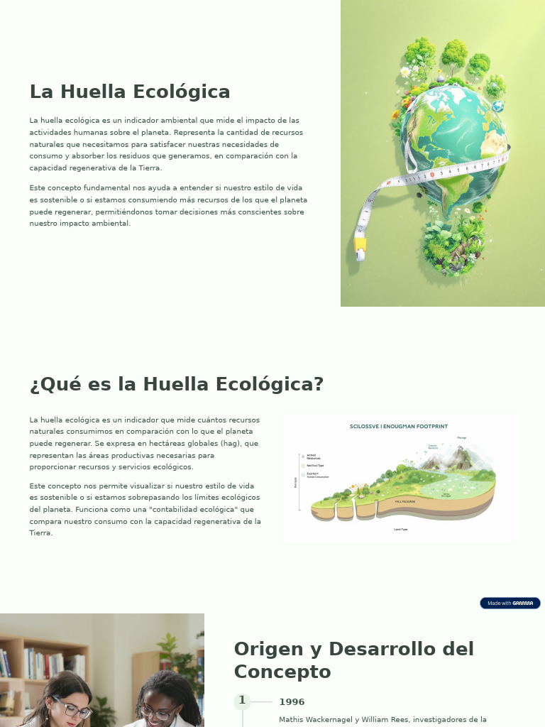 La Huella Ecologica | PDF | Sustentabilidad | Entorno natural
