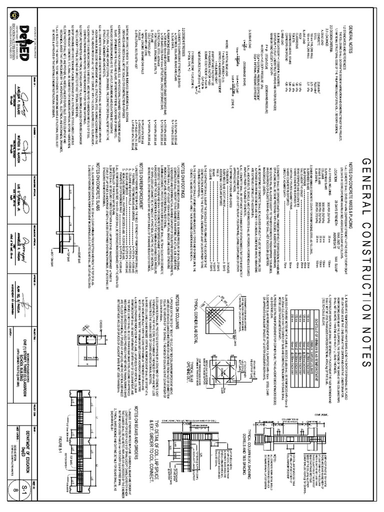 Drawing 1 Structural 003 | PDF