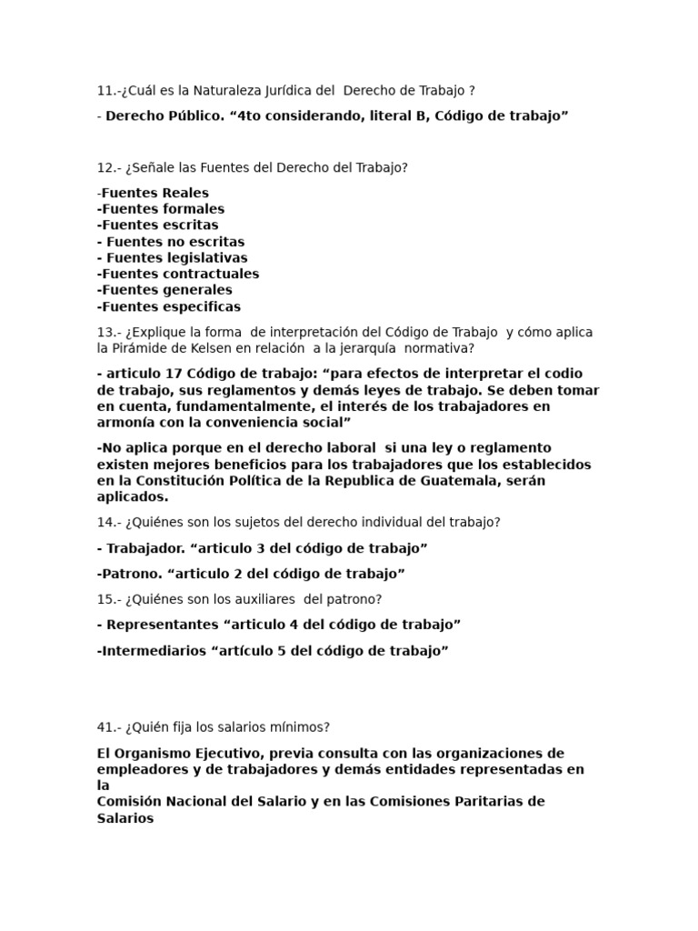 Naturaleza y Derechos en el Derecho Laboral | PDF | Derecho laboral ...