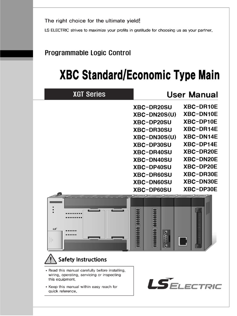 PLC Safety Instructions and Guidelines | PDF | Programmable Logic ...