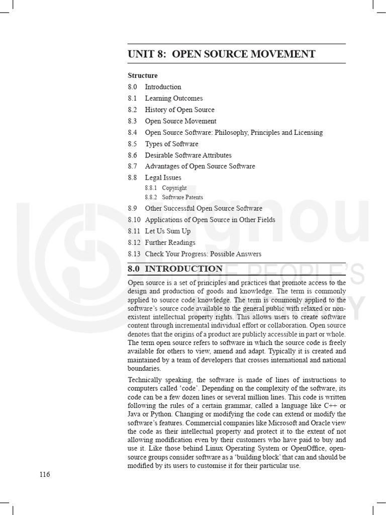 Open Source Software Overview for Class 7 | PDF | Free Software | Open ...