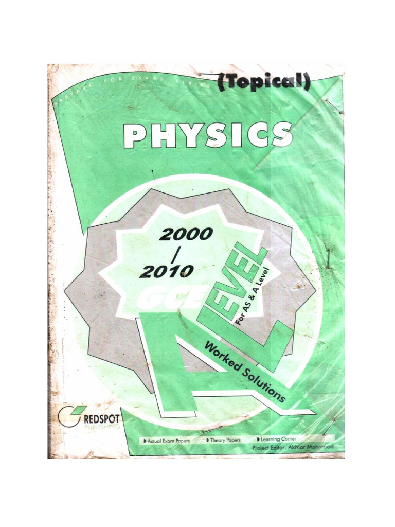 Physics Redspot | PDF
