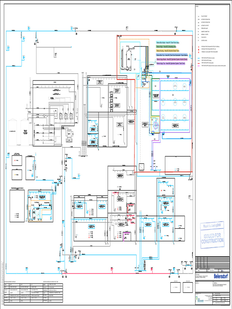 P&ID Fire Fighting System Overview | PDF | Firefighting | Fire Suppression