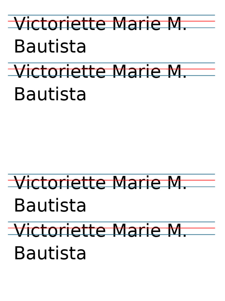 Student Names List Document | PDF