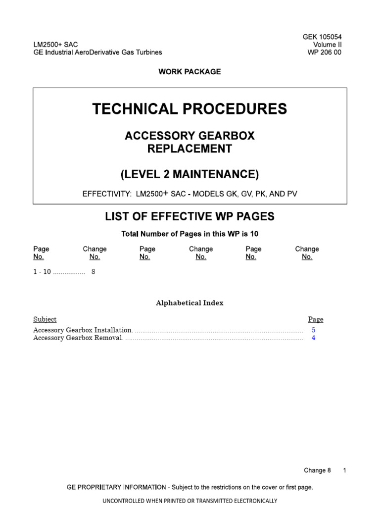 Accessory Gearbox Installation Guide | PDF | Pump | Nut (Hardware)