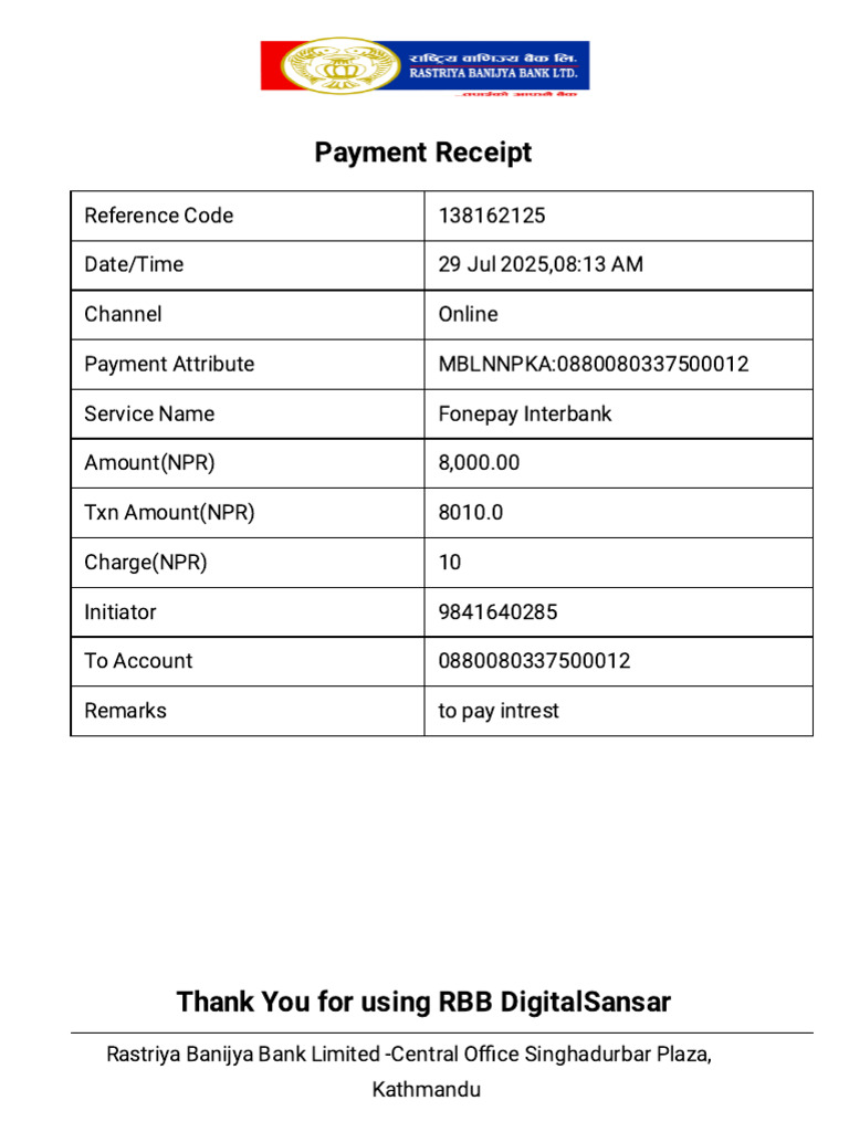 receipt_1753756088305 | PDF