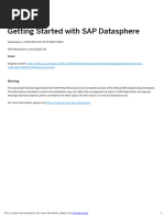 SAP Datasphere Spaces and Roles Guide | PDF | Data Management Software ...