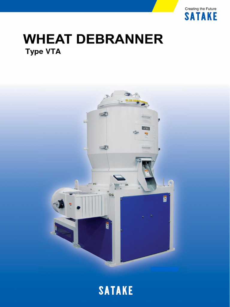 Satake VTA Debranning Machine Overview | PDF