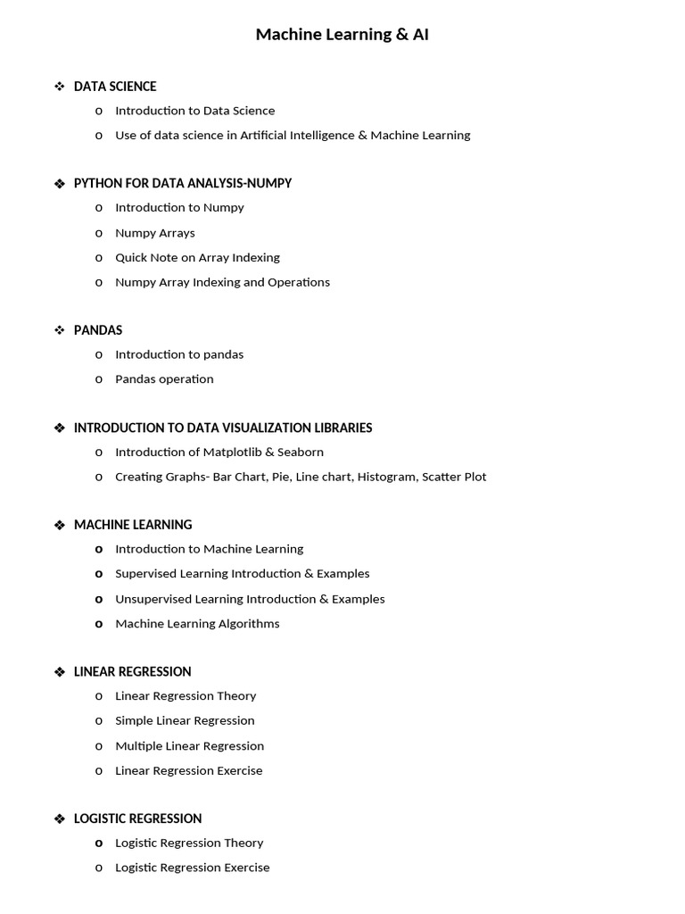 Machine Learning & Data Science Guide | PDF
