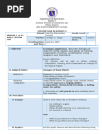 Grade 6 Science Lesson Plan: Week 2 | PDF | Water | Liquids