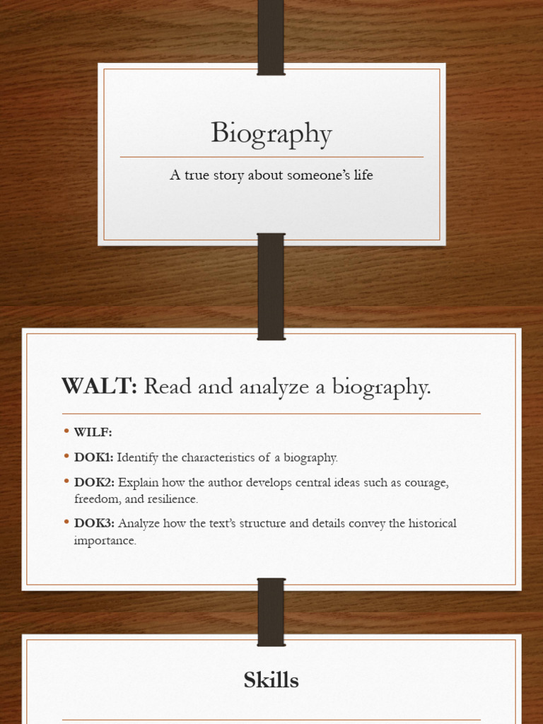 Understanding Biographies: Key Insights | PDF | Thought | Writers
