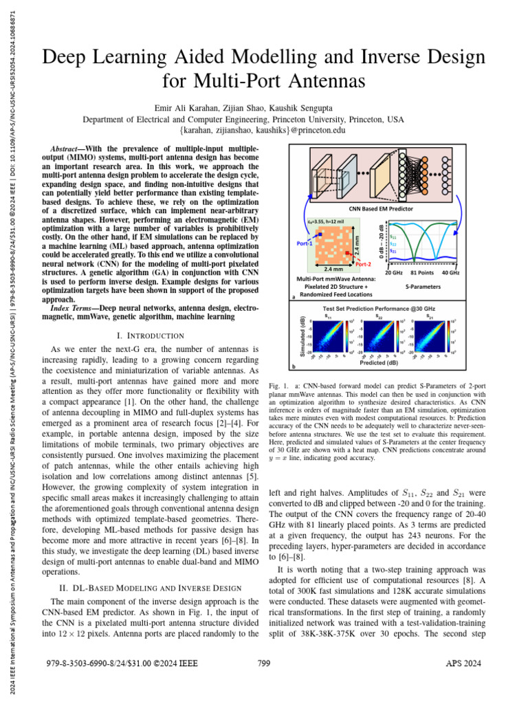 Deep Learning Aided Modelling and Inverse Design for Multi-Port ...