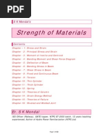 Strength of Materials Formula Sheet | PDF | Strength Of Materials ...