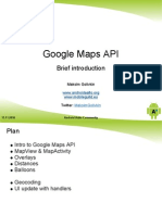 Google Maps API: Brief Introduction