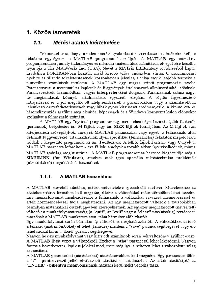 Matlab | PDF