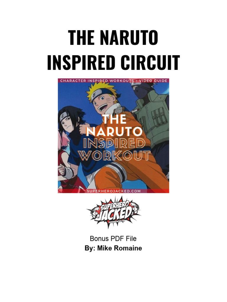 Naruto-Inspired Workout Circuit | PDF