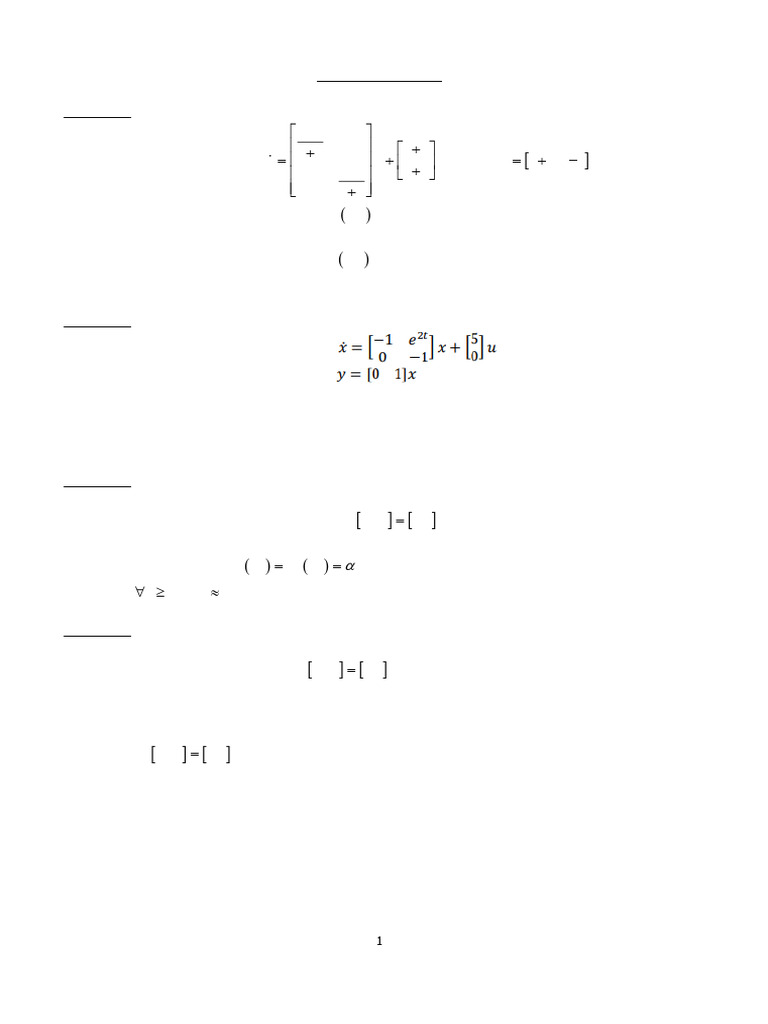 Homework Sheet 3 | PDF