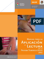 Manual Para La Aplicacion y Lectura de La Prueba Tuberculina PPD