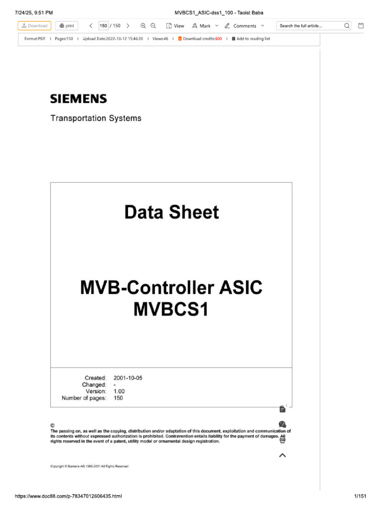MVBCS1 | PDF