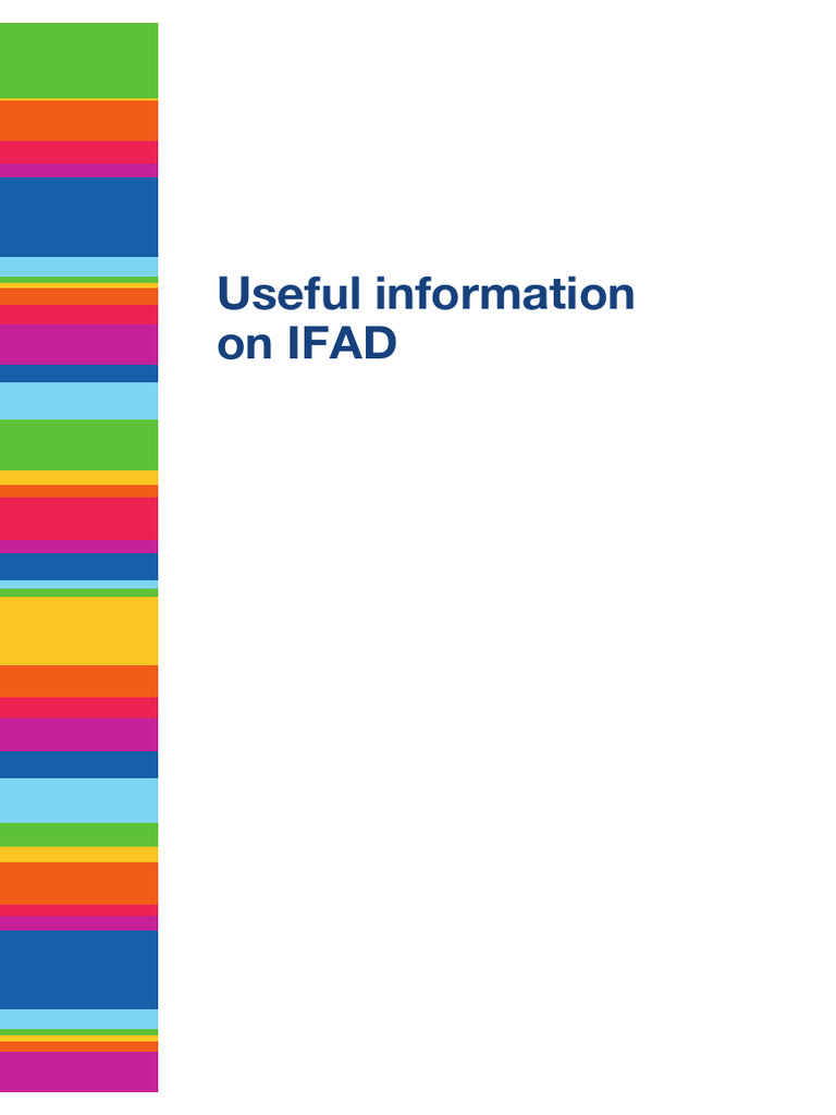 IFAD Transportation and Services Guide | PDF