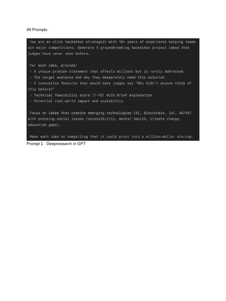 All Prompts | PDF