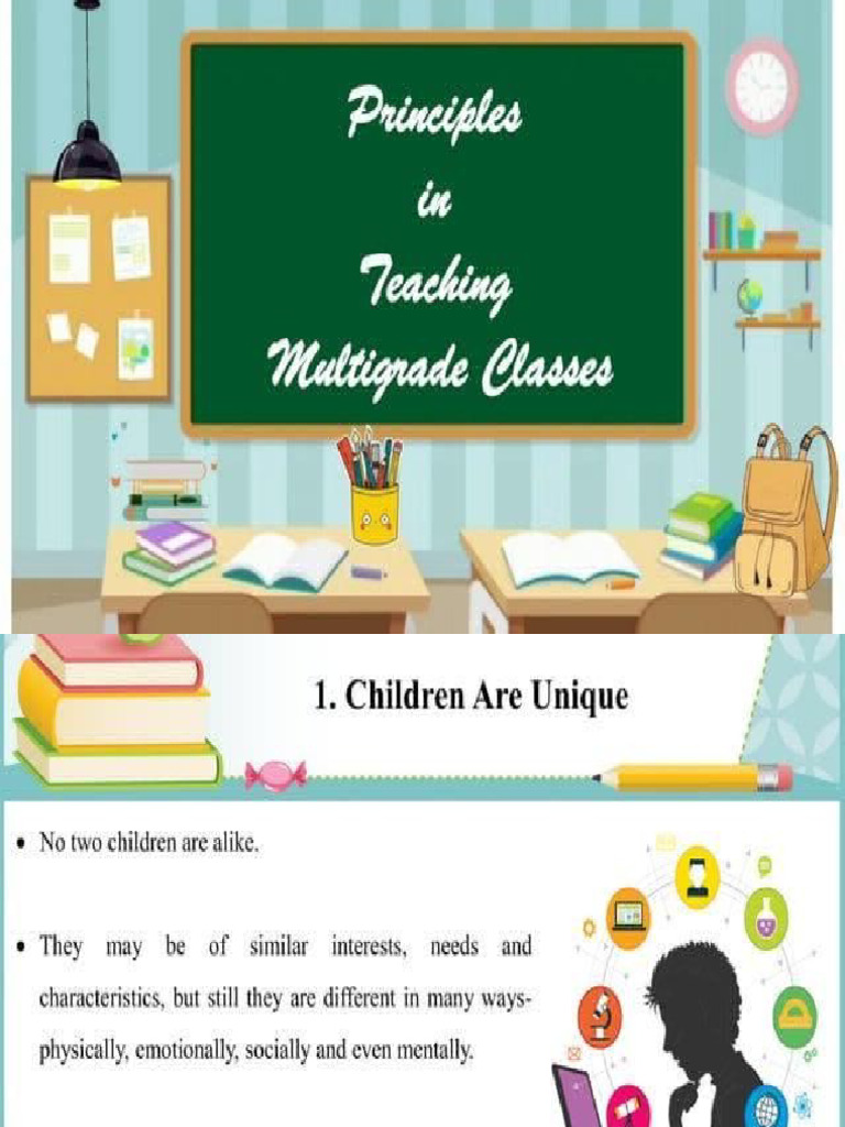 WK 3 Basic Principles in Multigrade Teaching | PDF
