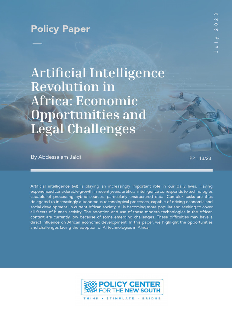 Artificial Intelligence Revolution in Africa Economic Opportunities and ...