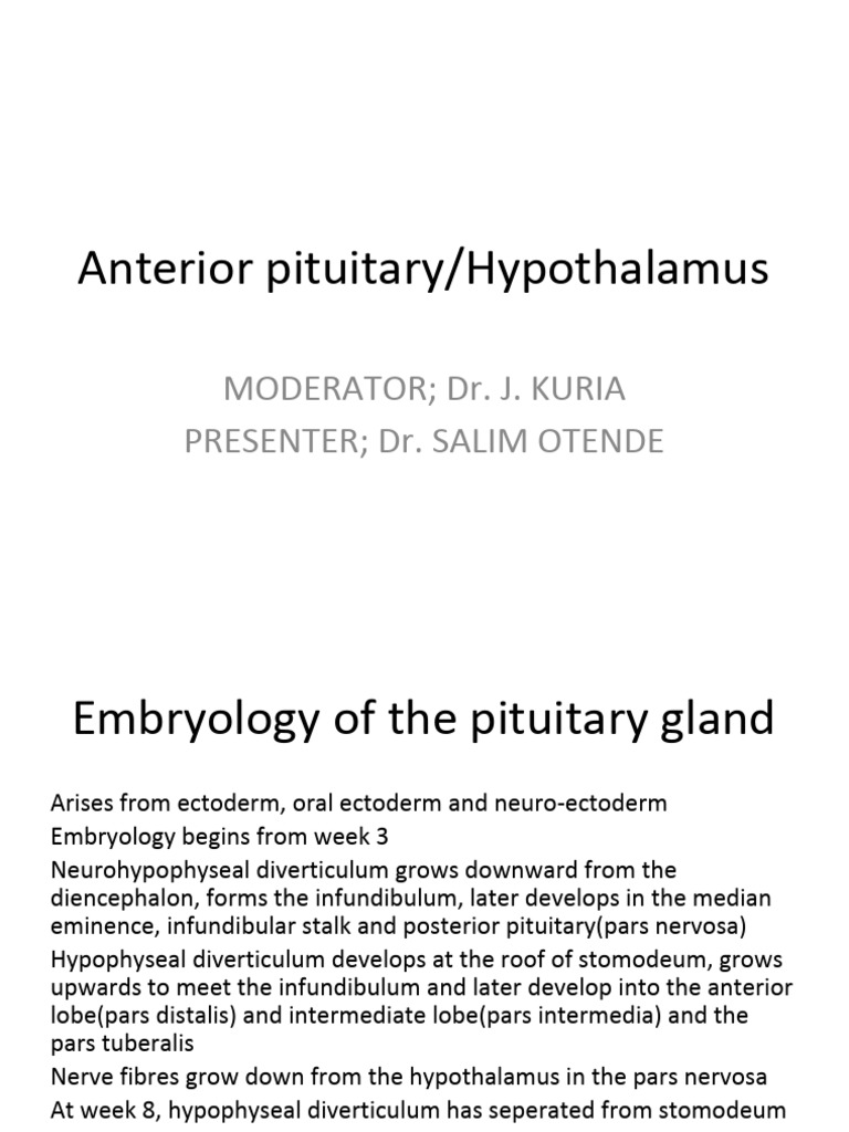 Hypthalamus Pituitary | PDF | Luteinizing Hormone | Pituitary Gland