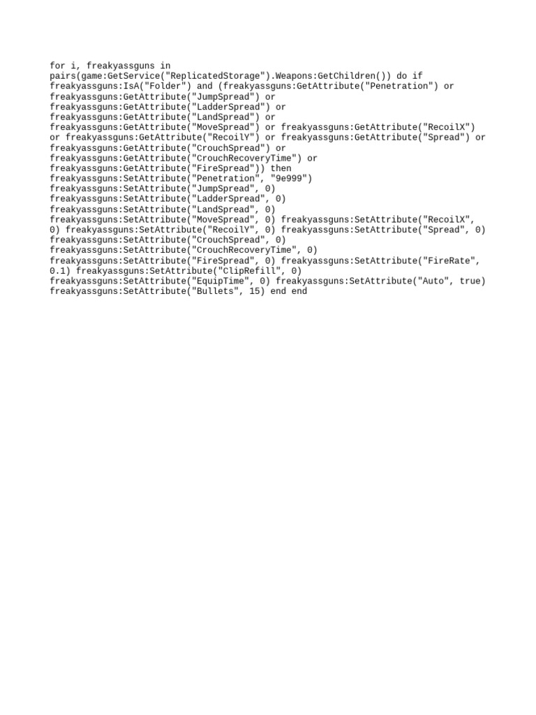 Defusal FPS Script Configuration Guide | PDF