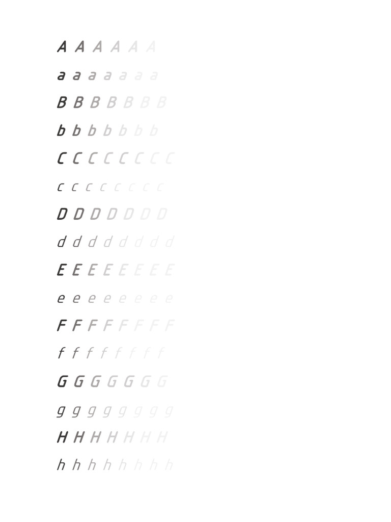 Alphabet and Number Patterns | PDF